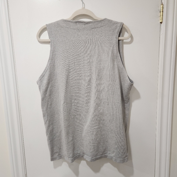 Stardom Grey Vest 100% Cotton - Picture 3 of 5